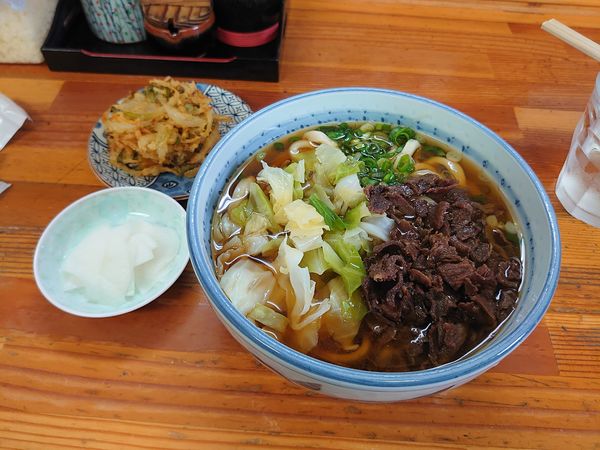 「肉うどん」@吉田屋手打うどんの写真