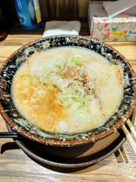 「豚骨醤油ラーメン」@らーめん 平太周 味庵 西大島店の写真
