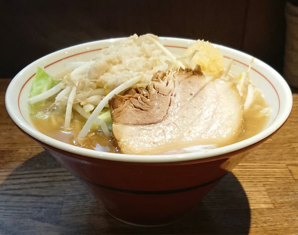 「二郎の味がするラーメンver.2.0 feat.かじろう７」@らー麺屋 バリバリジョニーの写真