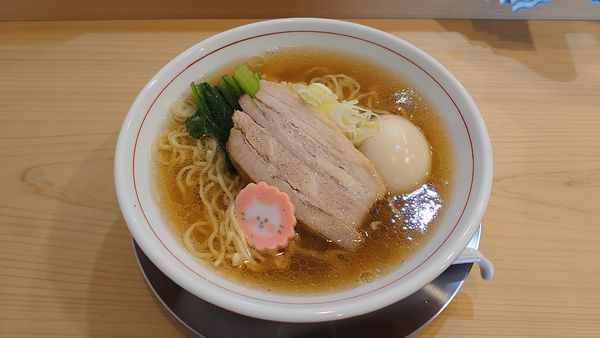 「味玉ラーメン 900円 + チャーシュー丼 400円」@中華そば すばる食堂の写真