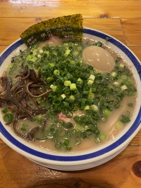 「ネギチャーシュー麺」@博多長浜らーめん 田中商店の写真