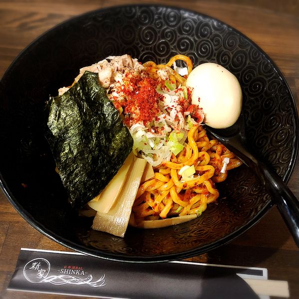 「ませそば 1.100円」@つけ麺 あか月の写真