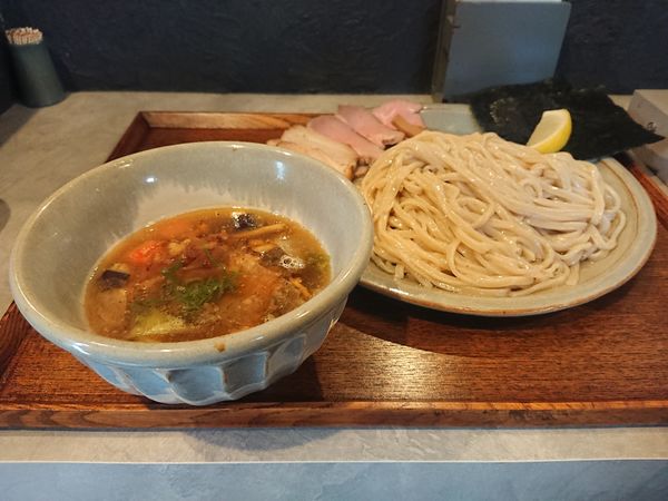 「特製つけめん 清濁」@Homemade Ramen 青麦の写真