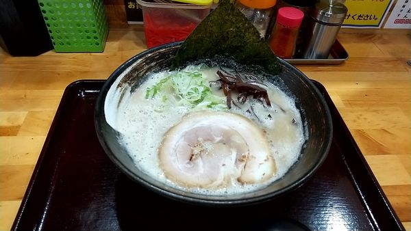 「白潮豚骨（７４０円）＋替玉（１０円）」@つけ麺 中華そば 節極の写真