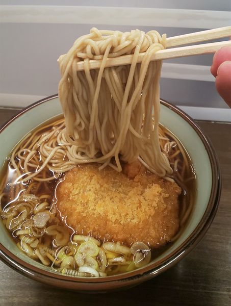 「コロッケそば」@船堀そば 文殊の写真
