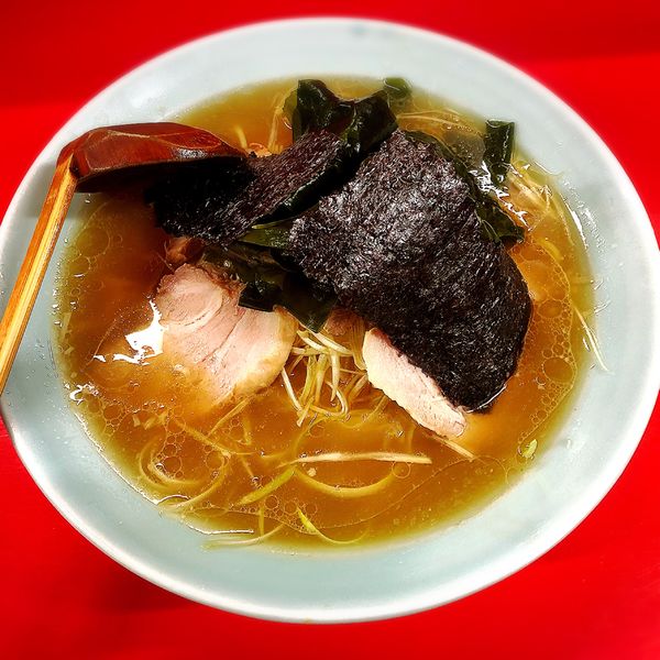 「ネギチャーシュー(並) 800円」@ニューラーメンショップ 浦安店の写真