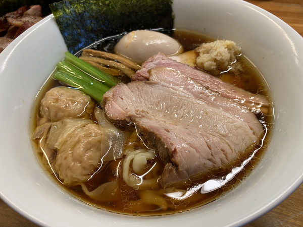 「特生姜中華＋叉焼丼」@白河手打中華そば  一番いちばんの写真