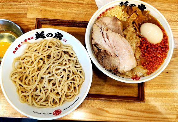 「富二郎つけ麺(大盛)あつもり」@自家製中華そば 麺の虜の写真