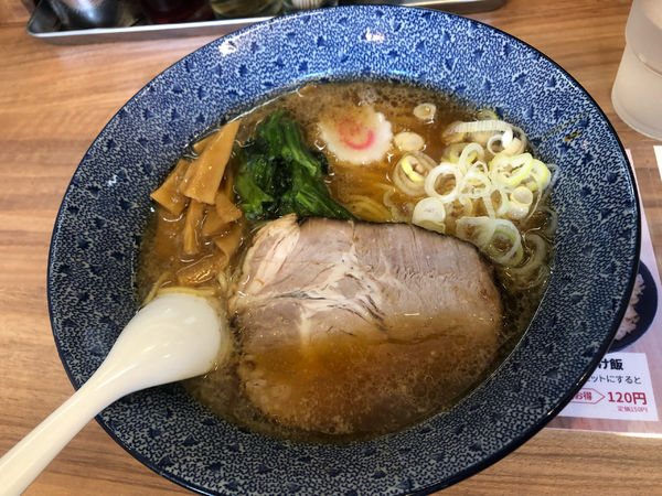 「生姜醤油らーめん　850円」@創作らーめん 小川流 八王子みなみ野店の写真