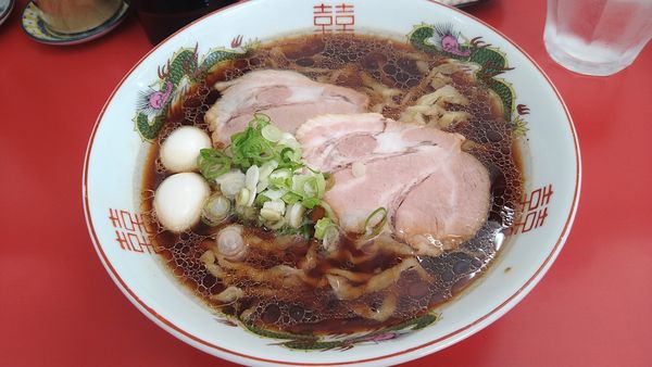 「中華そば(黒醤油)¥800-」@中華そば 竹千代の写真