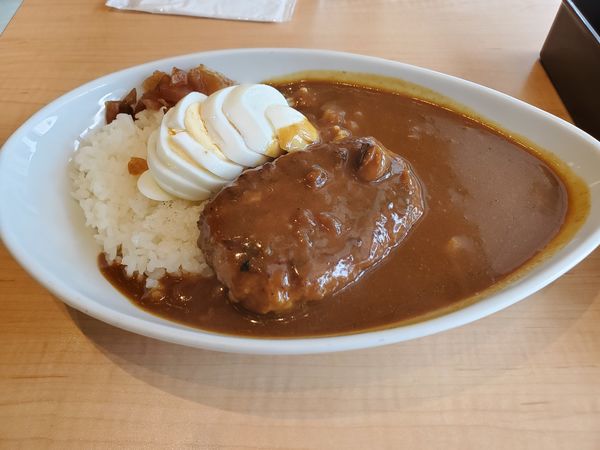 「ハンバーグカレー」@みかど自由亭の写真