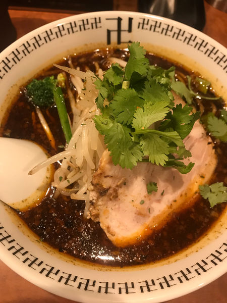 「スパイスもやしラーメン　980円」@スパイス・ラー麺 卍力 秋葉原店の写真