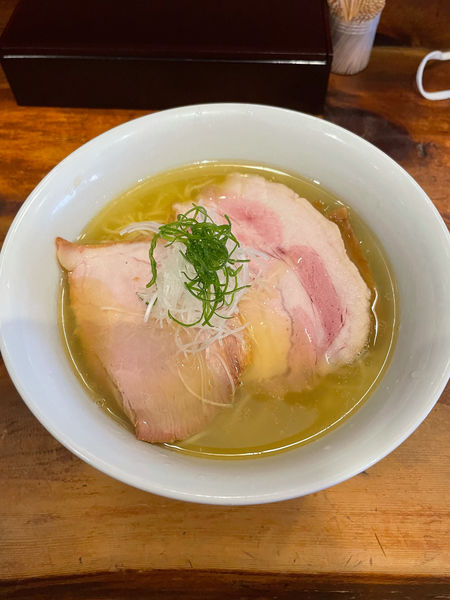 「塩そば」@中華そば しば田の写真