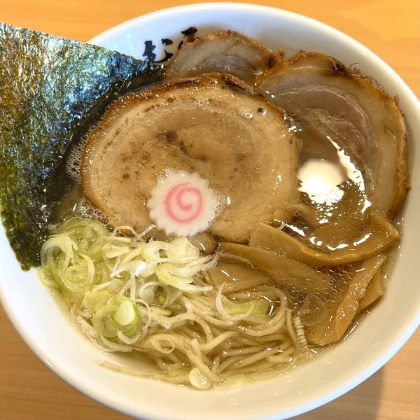 「チャーシュー中華そば（塩）」@麺屋大むらの写真