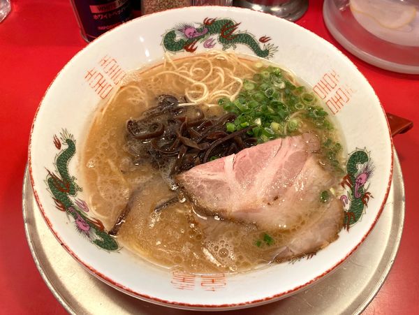「ガツンラーメン ６００円 ※粉おとし」@博多ラーメン ガツン 両国店の写真