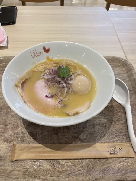 「味玉うっ鶏そば」@麺や 厨 ららぽーと​沼津店の写真