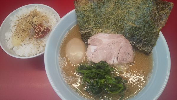 「ラーメン+味玉(¥650+クーポン)」@ラーメン堀田家の写真