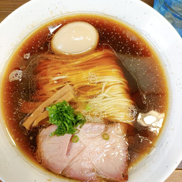 「玉子入り中華そば」@中華そば さわの写真