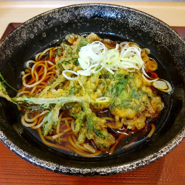 「春菊天(¥400)」@梅もと 新宿西口店の写真