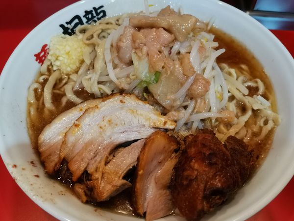 「らーめん小＋豚2枚」@麺屋 桐龍 久喜店の写真