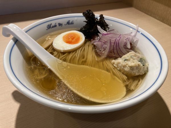 「限定・改（白醤油）」@中華蕎麦 あお木 secondの写真