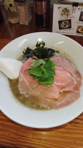 「濃厚煮干しそば（限定）」@中華そば よしかわの写真