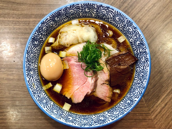 「★特製手打中華蕎麦(醤油)🍜¥1,200」@手打中華蕎麦 亀庵の写真