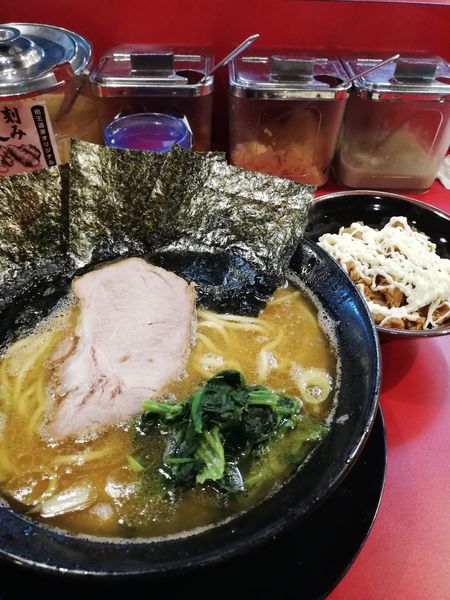 「ラーメン」@家系ラーメン 王道 神道家の写真