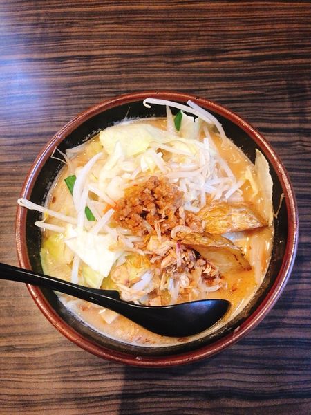 「野菜ラーメン　北海道味噌」@麺場 田所商店 松戸六高台店の写真