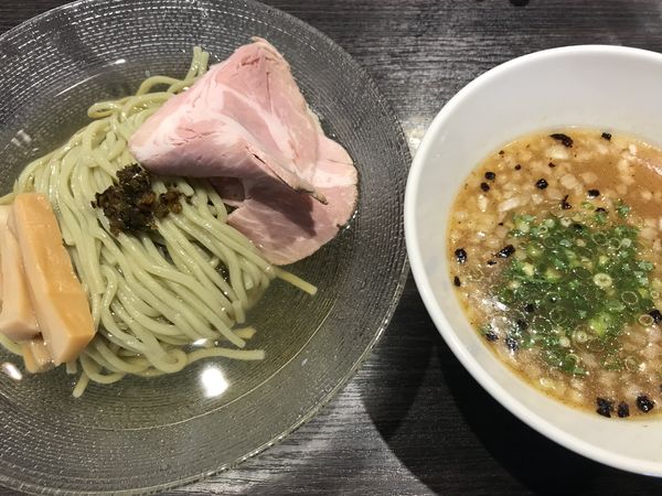 「七種節の昆布水つけ麺」@中華そば 十目一八食堂の写真