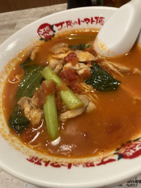 「太陽のトマト麺プチリゾランチセット¥750」@太陽のトマト麺 福島駅前支店の写真