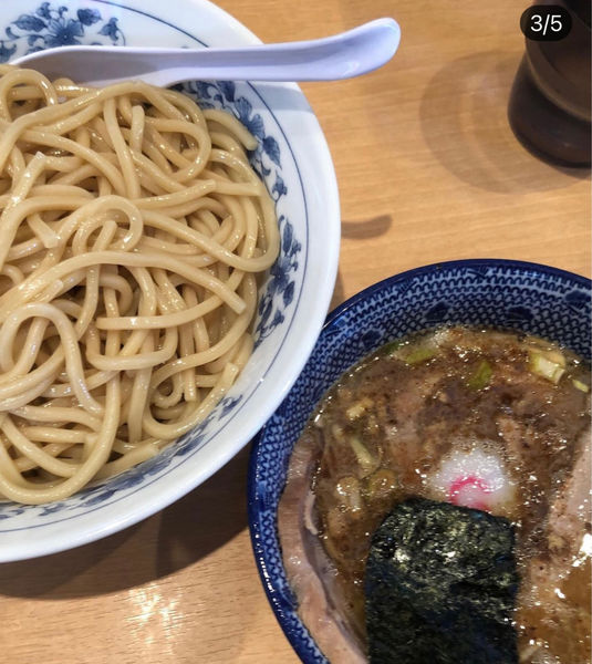 「つけ半チャーシュー」@くり山の写真