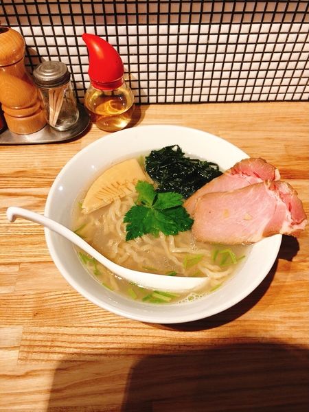 「貝塩らーめん」@らーめん 改の写真