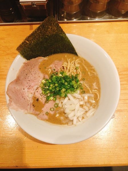 「濃厚海老煮干しそば」@麺屋 まほろ芭の写真