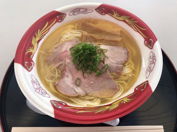 「鶏塩らぁめん」@麺処 青野 ちちぶ道の駅店の写真