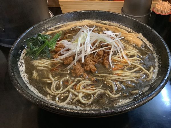 「黒ごま担々麺 850円」@らぁ麺家康 千城台店の写真