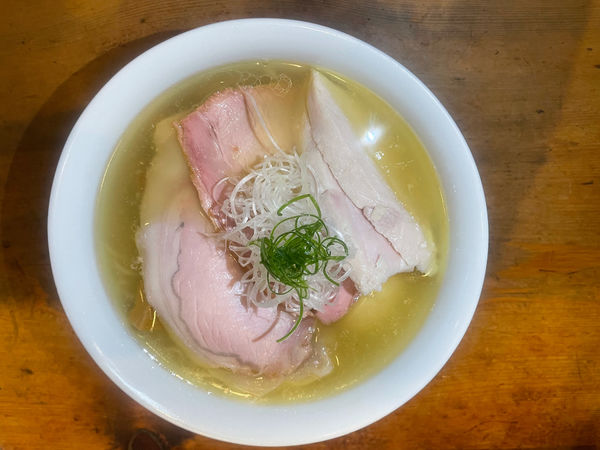 「特製塩そば」@中華そば しば田の写真