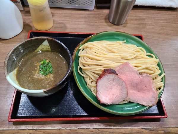 「濃厚煮干しつけ麺(中盛)」@煮干しつけ麺 宮元の写真