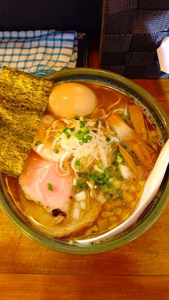 「にぼしそば　醤油　850円」@らーめん つけめん 和み屋の写真