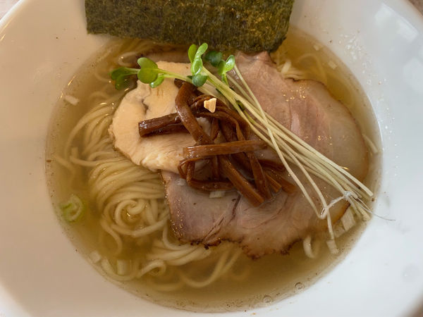 「塩らーめん」@らーめん 羊と狼の写真