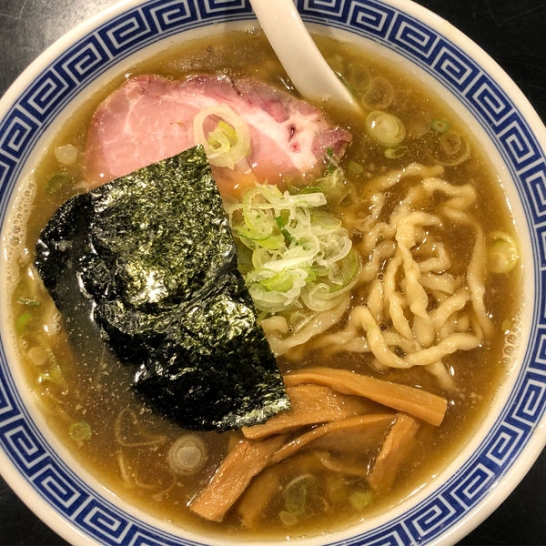 「手揉み煮干そば800円」@AKEBIの写真