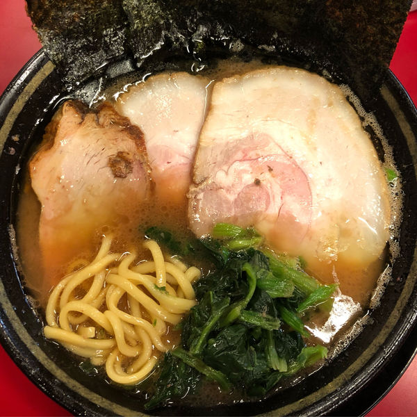 「ラーメン700円バラ50円バラ50円」@柏 王道家の写真