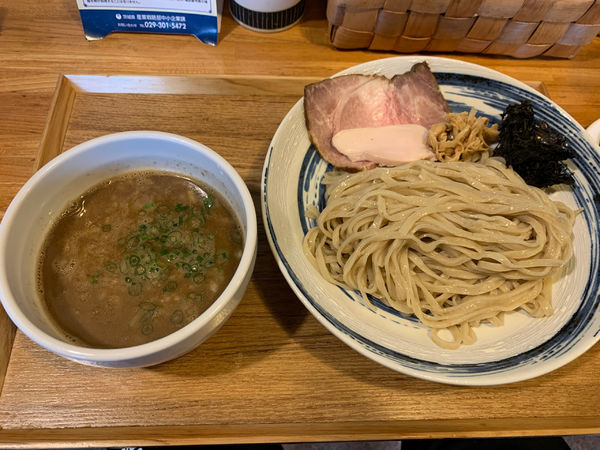 「鶏白湯と煮干しのつけそば」@中華蕎麦 はざまの写真