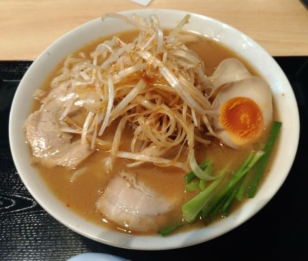 「会津味噌ネギラーメン」@喜多方らーめん なか川の写真