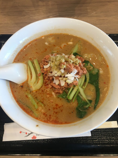 「担々麺(850円)」@梅蘭 三井アウトレットパーク 横浜ベイサイド店の写真