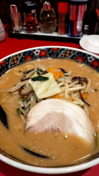 「野菜みそラーメン」@マルキ屋 東那須店の写真