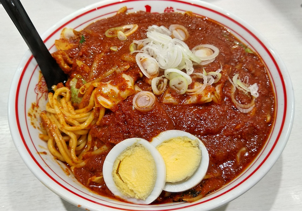 「【限定】北極やさいシャキシャキ（辛さ10倍）￥950」@蒙古タンメン 中本 川越店の写真