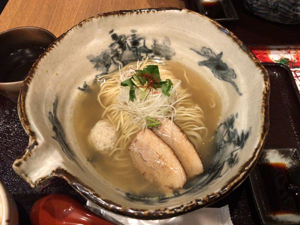 「能登の山椒潮そば」@らーめん能登美の写真