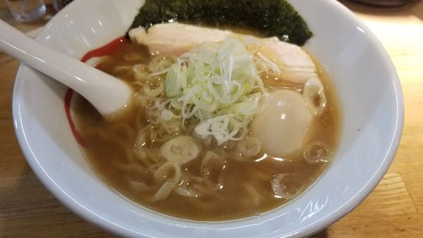 「節と白湯の中華そば」@らーめん 月の兎影の写真