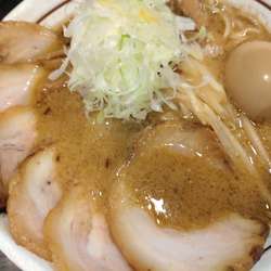 味噌ラーメン、チャーシュートッピング